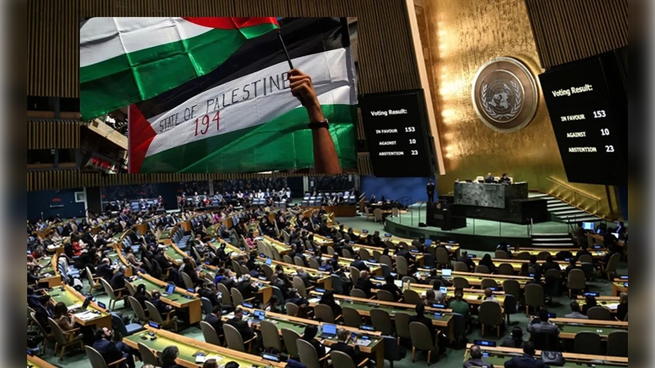 Tam 170 ülke Filistin'i tanıdı! ABD ve İsrail yalnız kaldı