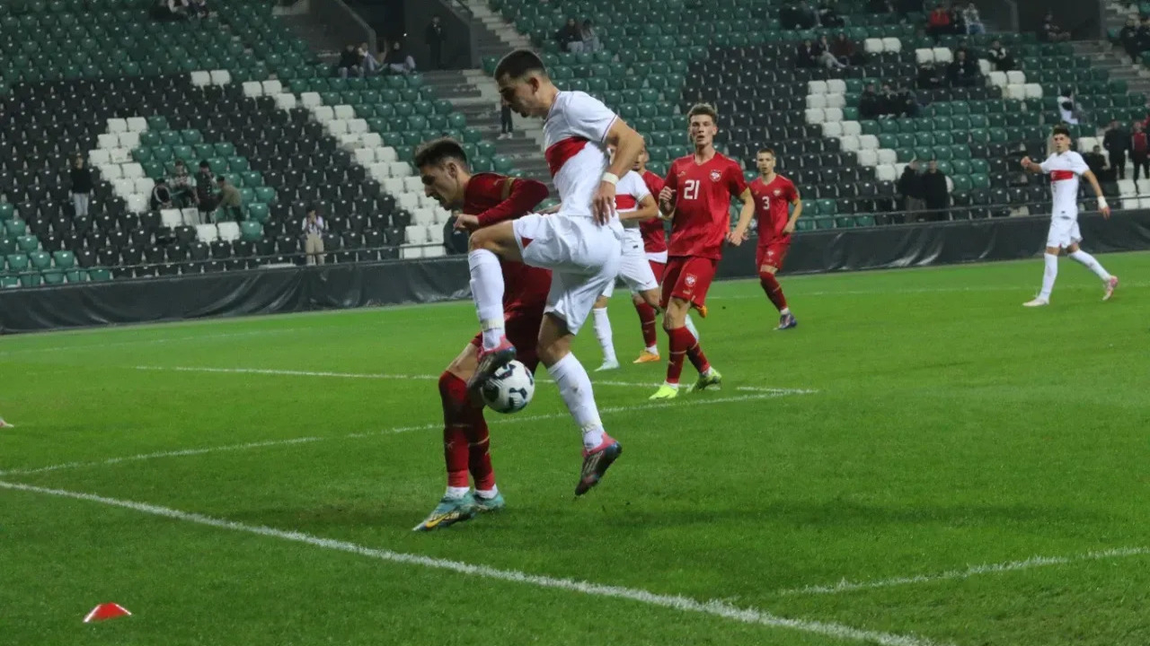 Mustafa Hekimoğlu'nun golü yetmedi, Ümit Milliler Sirbistan'a kaybetti! Türkiye 1 - 2 Sırbistan | Maçın özeti