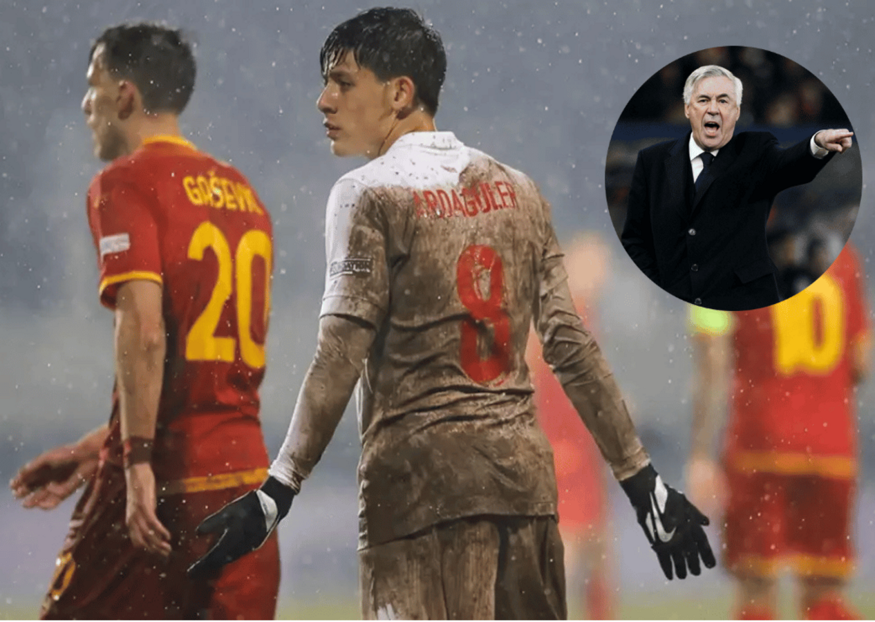 Arda Güler'in 90 dakika sahada kalması Carlo Ancelotti'yi adeta çılgına çevirdi!