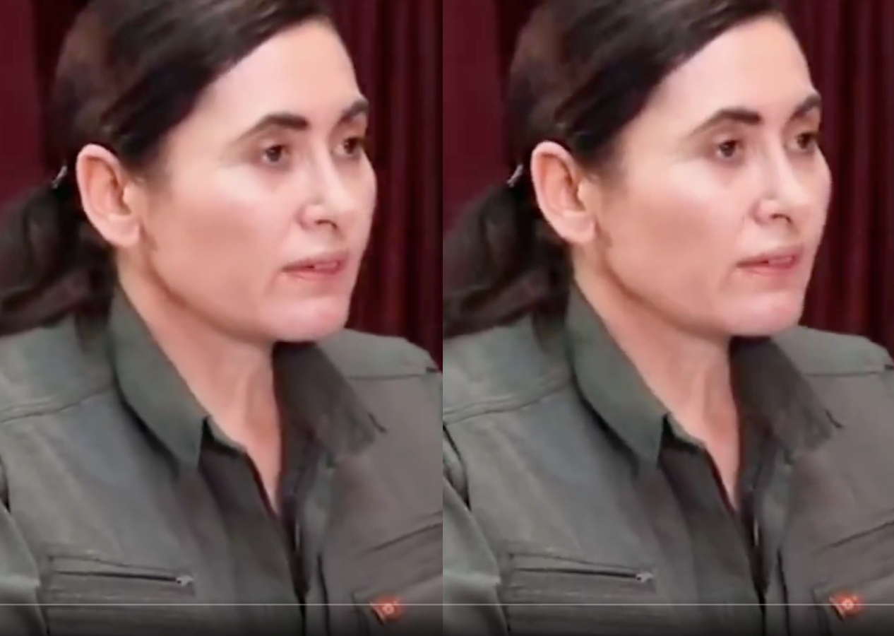 PKK'lı terörist Helin Ümit aklı sıra gözdağı vermeye çalıştı! "TUSAŞ'a yeni saldırılar gelir! AK Parti ve MHP'yi yıkmalıyız"