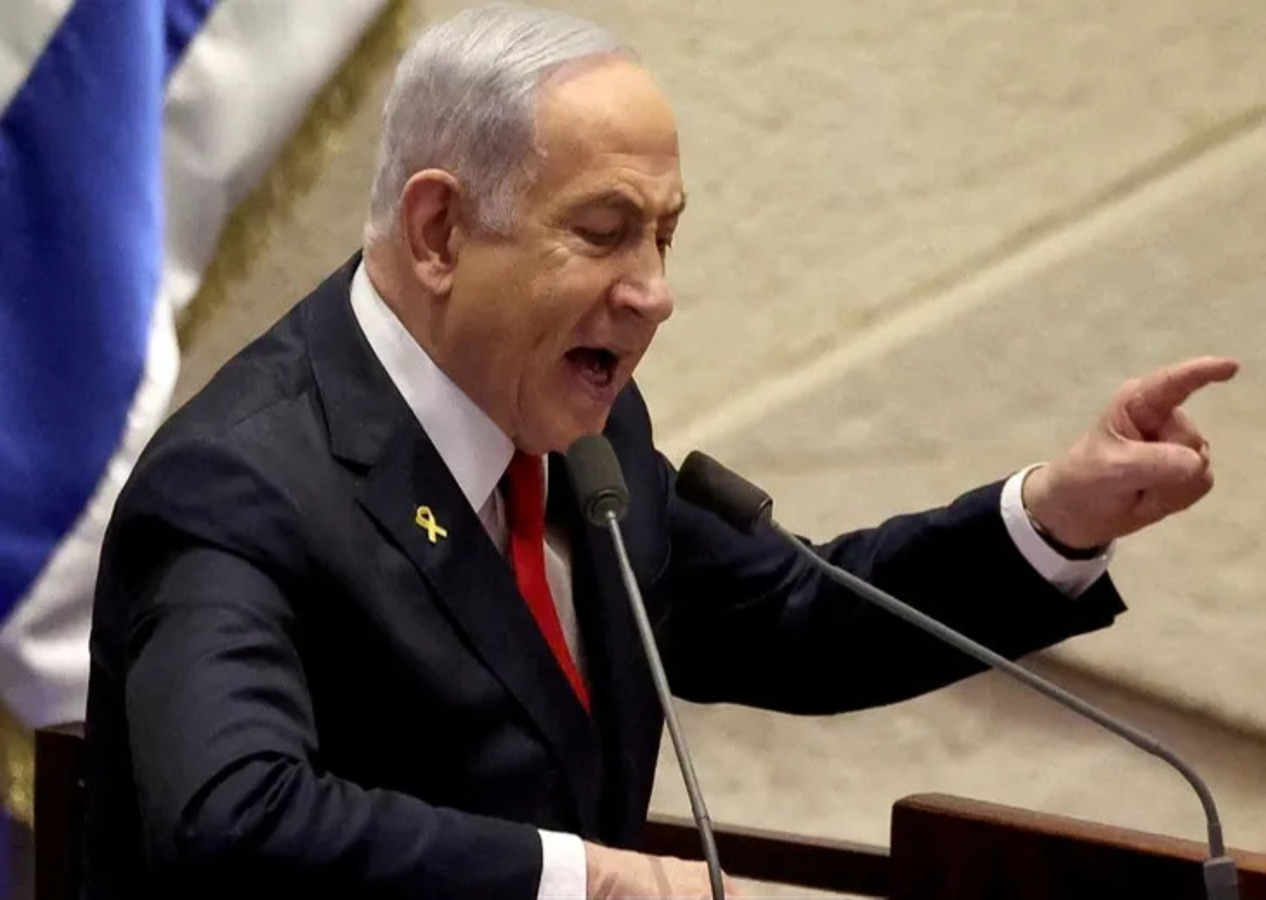 Hakkında yakalama kararı çıkarılan Binyamin Netanyahu saçmaladı!