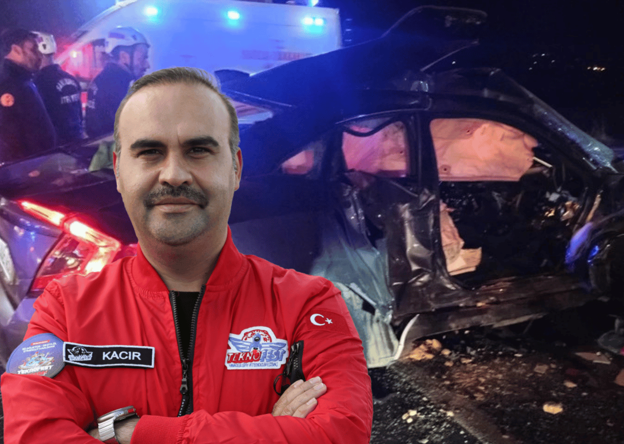 Sanayi ve Teknoloji Bakanı Mehmet Fatih Kacır'ın konvoyunda kaza: Ölü ve çok sayıda yaralı var!