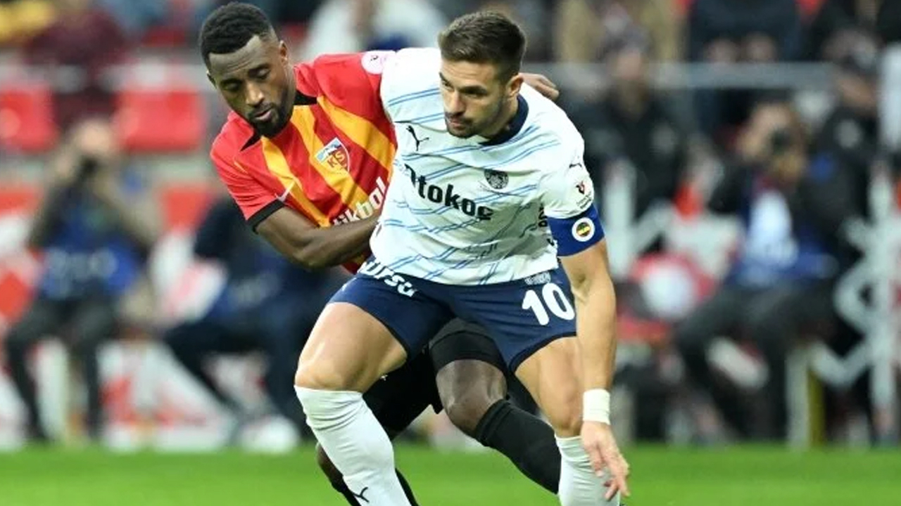 Kayserispor ile Fenerbahçe arasında maç öncesi ve sonrası büyük gerilim
