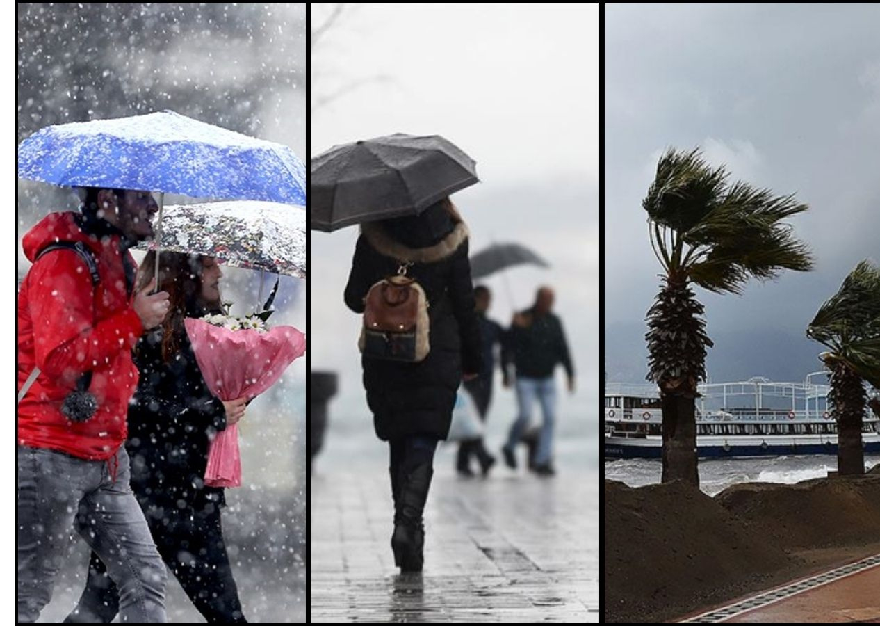 Meteoroloji 25 Kasım 2024 yurt genelinde kar, yağış, rüzgar ve soğuk uyarısı yaptı! İşte kuvvetli yağış beklenen o iller...