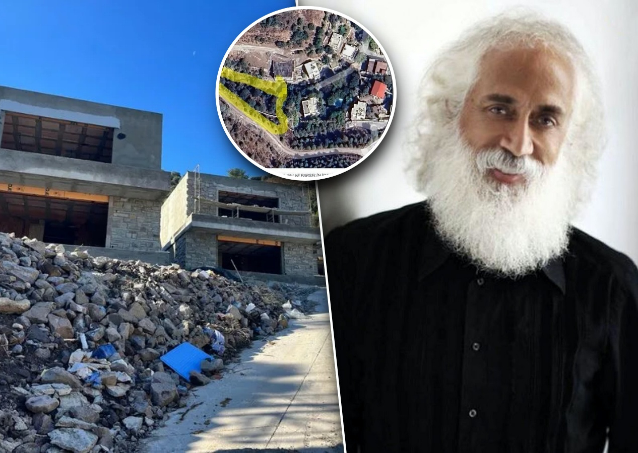 Akbelen'de çevreci imajı çizen Suavi'den ağaç katliamı! Villa dikmek için onlarca ağacı katletti...