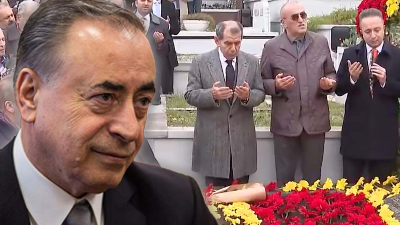 Galatasaray'da merhum başkan Mustafa Cengiz için anma töreni düzenlendi