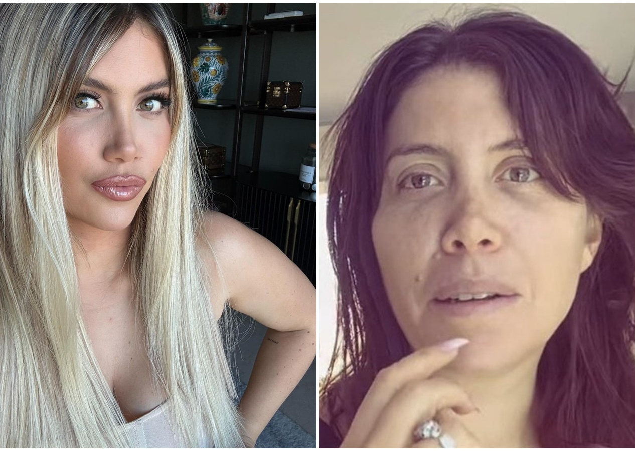 Icardi’den sonra Wanda Nara da imaj değiştirdi! Ne yapsa da makyajsız halini unutturamadı: Artık kimseye yutturamazsın bacım