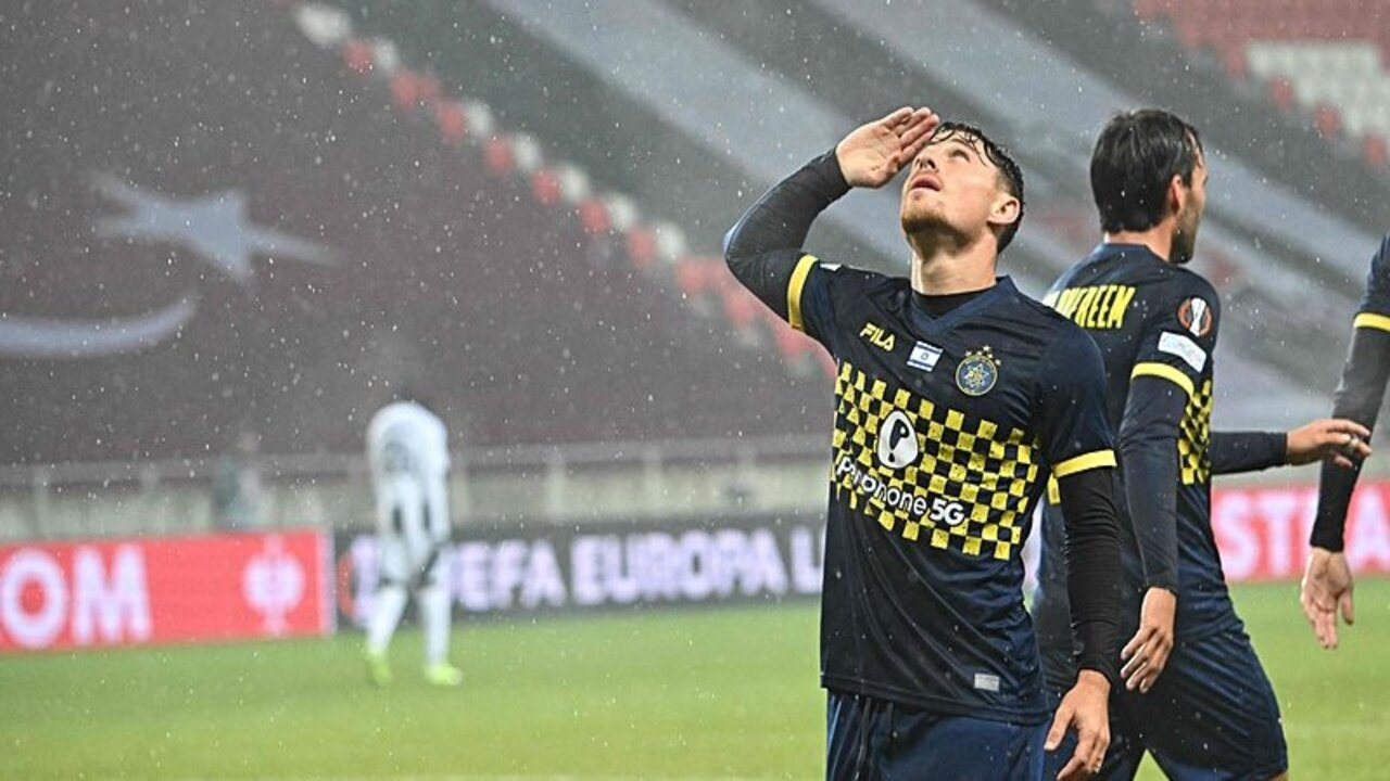 Beşiktaş maçında İsrailli oyuncudan gol sonrası asker selamı! Şimdi gözler UEFA'ya çevrildi...