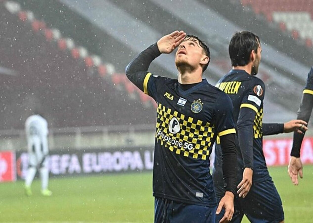 Beşiktaş maçında İsrailli oyuncudan gol sonrası asker selamı! Şimdi gözler UEFA'ya çevrildi...