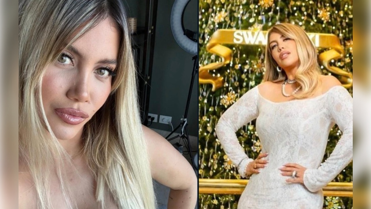 Yeni sevgiliye full dekolte! Wanda sahalara döndü... Artık bambaşka biri