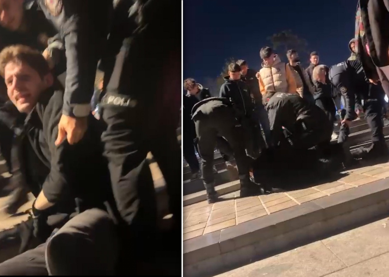 Polisin elini ısırıp yumruk attı! Yer: Beşiktaş! Serbest bırakılması tepki çekti...