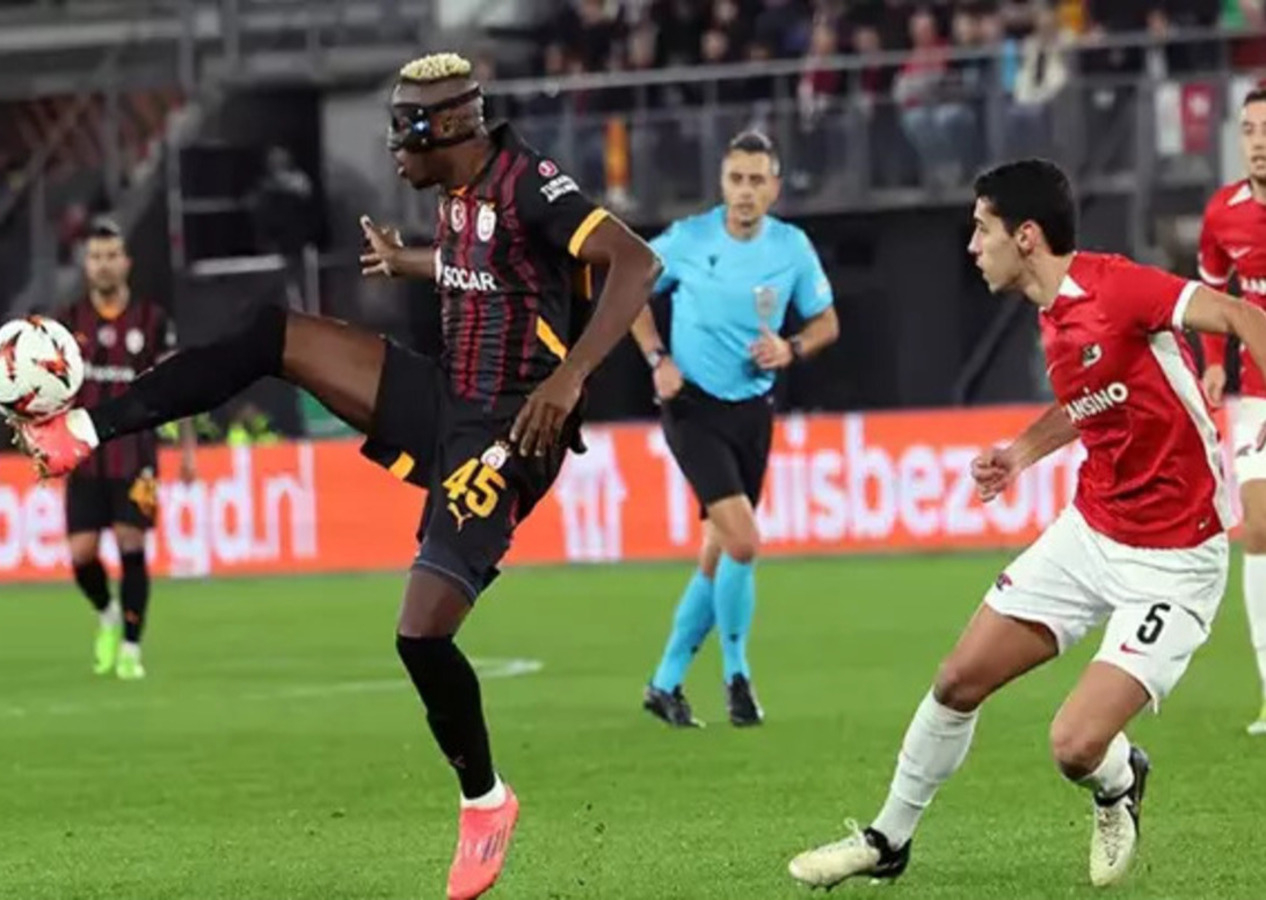 Galatasaray Hollanda'da sonunu getiremedi, 1 puanla yetindi! AZ Alkmaar 1 - 1 Galatasaray | Maçın özeti