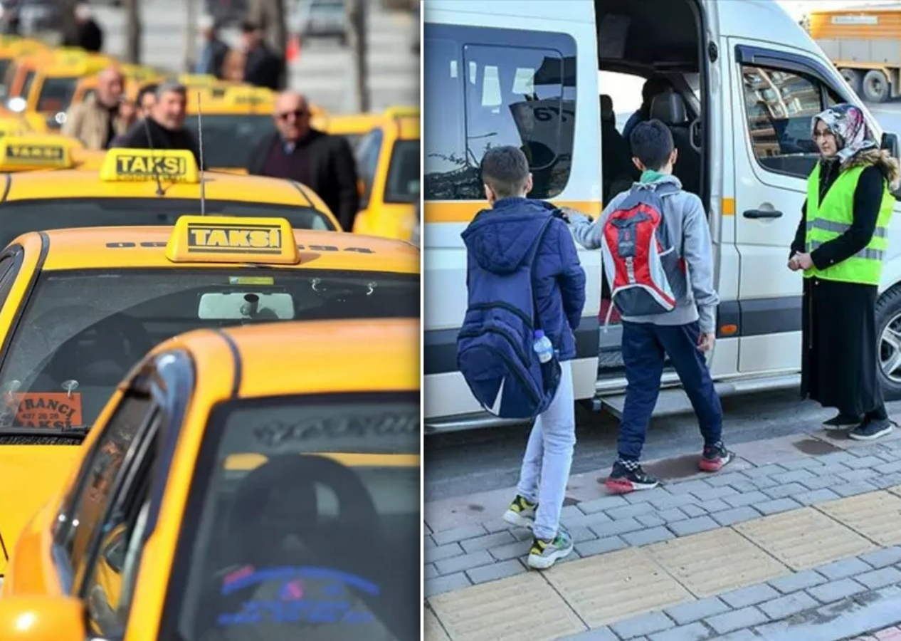 Taksi ve okul servislerinde yeni dönem: Artık zorunlu olacak! Resmi Gazete'de yayımlandı...