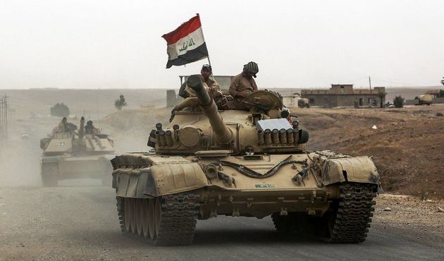 Kerkük'ün batısında savaş başladı! Irak ordusu ilerliyor...