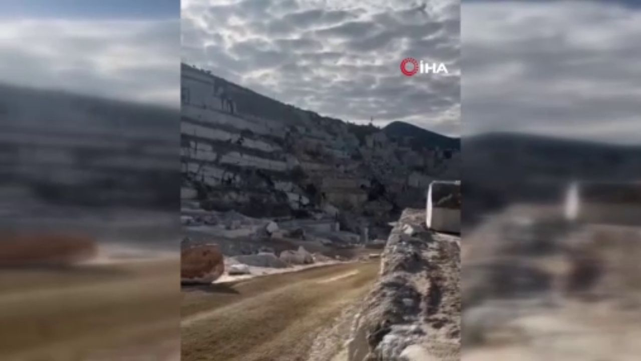 Marmara Adası'nda ikinci toprak kayması! Facia böyle durduruldu!