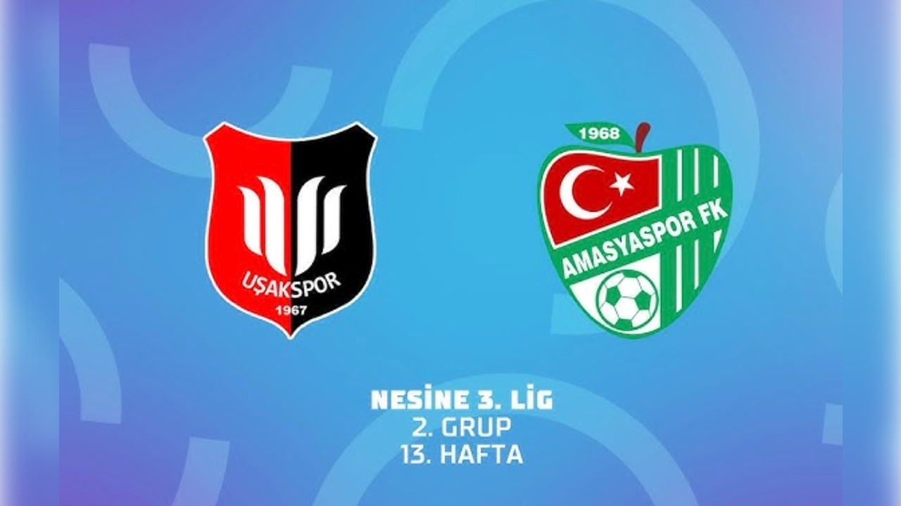 Uşakspor Amasyaspor maç özeti izle 2-3 goller ve geniş özet