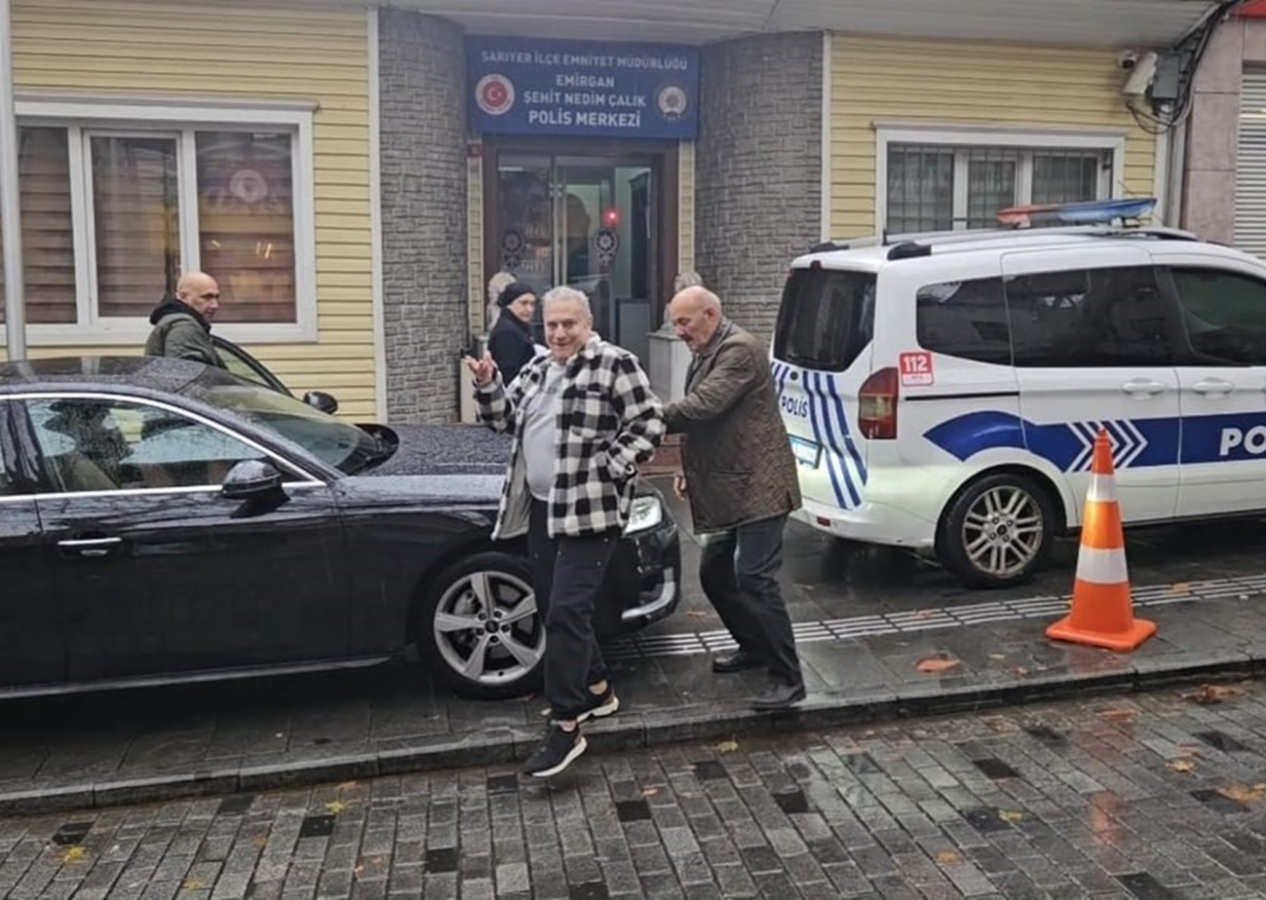 Mehmet Ali Erbil polis merkezinde imza attı