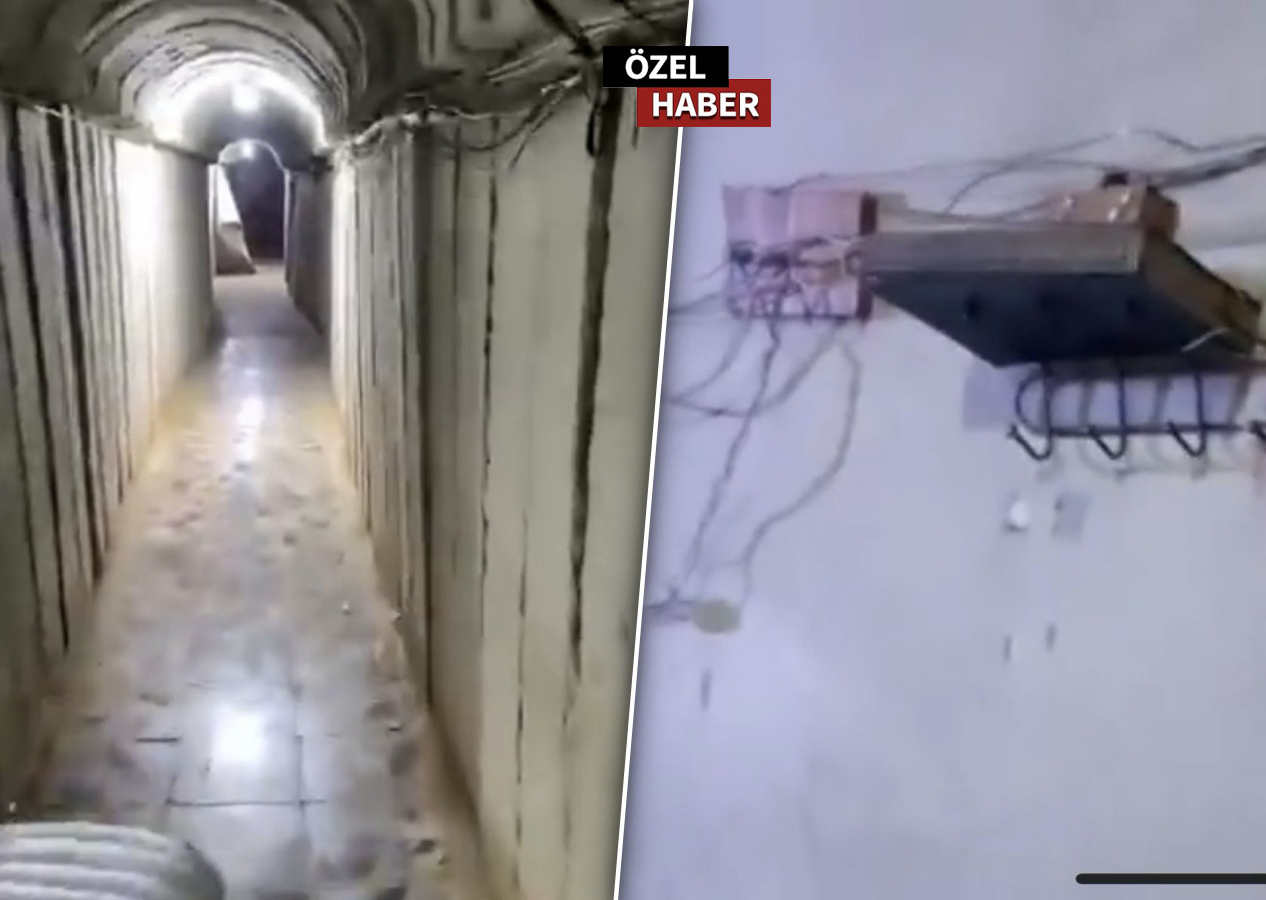 İnanılır gibi değil! Halep’ten Bab’a giden tam 40 kilometre tünel bulundu