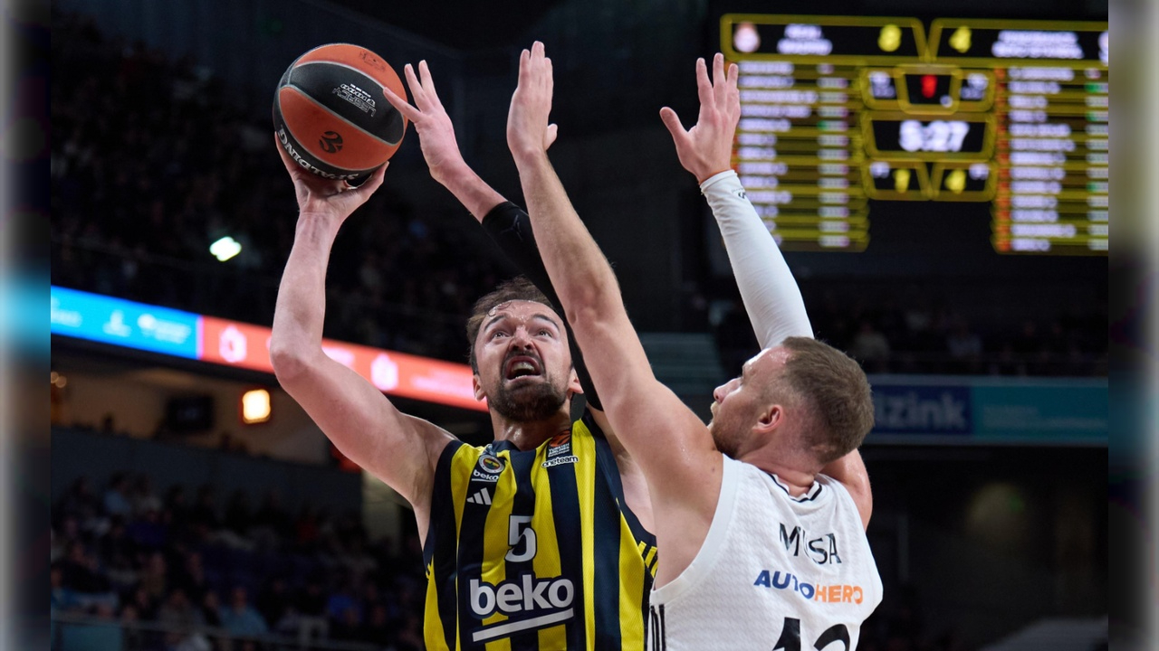 Real Madrid Fenerbahçe maç özeti izle! Maç sonucu 70-82 ve geniş özet izle