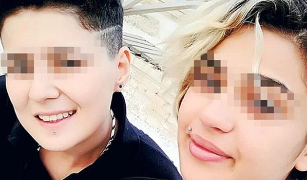 Lezbiyen çifte dayak ve taciz şoku!