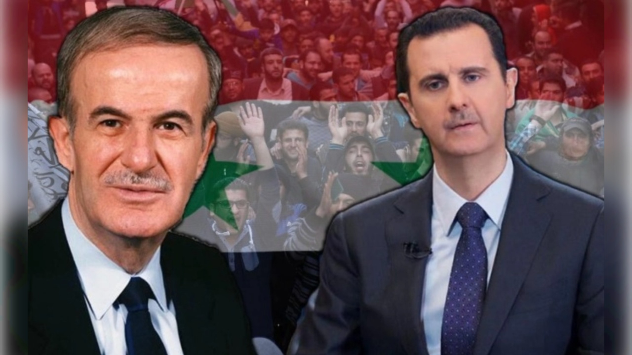Hama'dan dünyaya mesaj... Baba Esad'ın Hama'da yıkılan heykeli ve 53 yıllık günahlar galerisi
