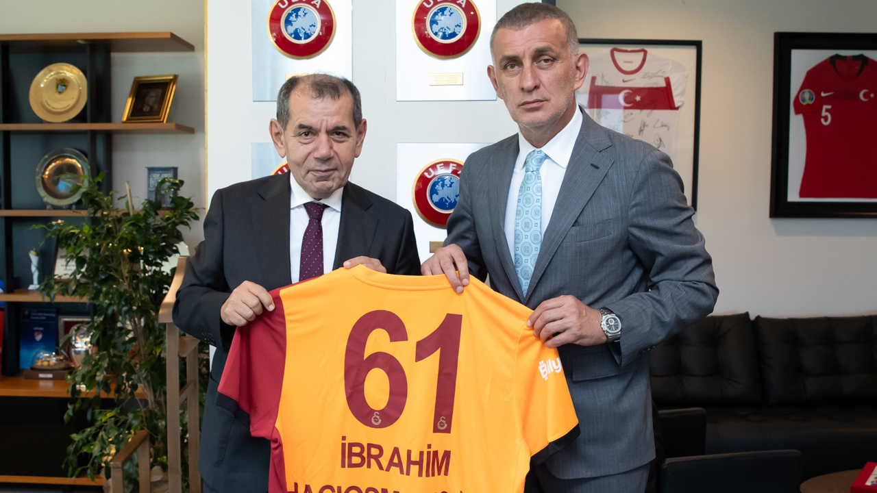 Galatasaray Dursun Özbek'i canlı yayında tehdit eden İbrahim Hacıosmanoğlu hakkında suç duyurusunda bulundu