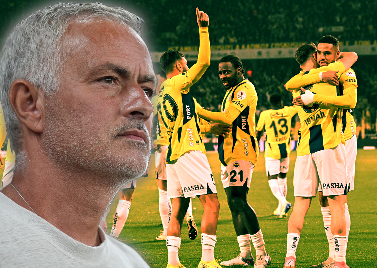 Fenerbahçe'nin Beşiktaş derbisindeki ilk 11'i belli oldu! Jose Mourinho sahaya çıkacak kadroyu belirledi