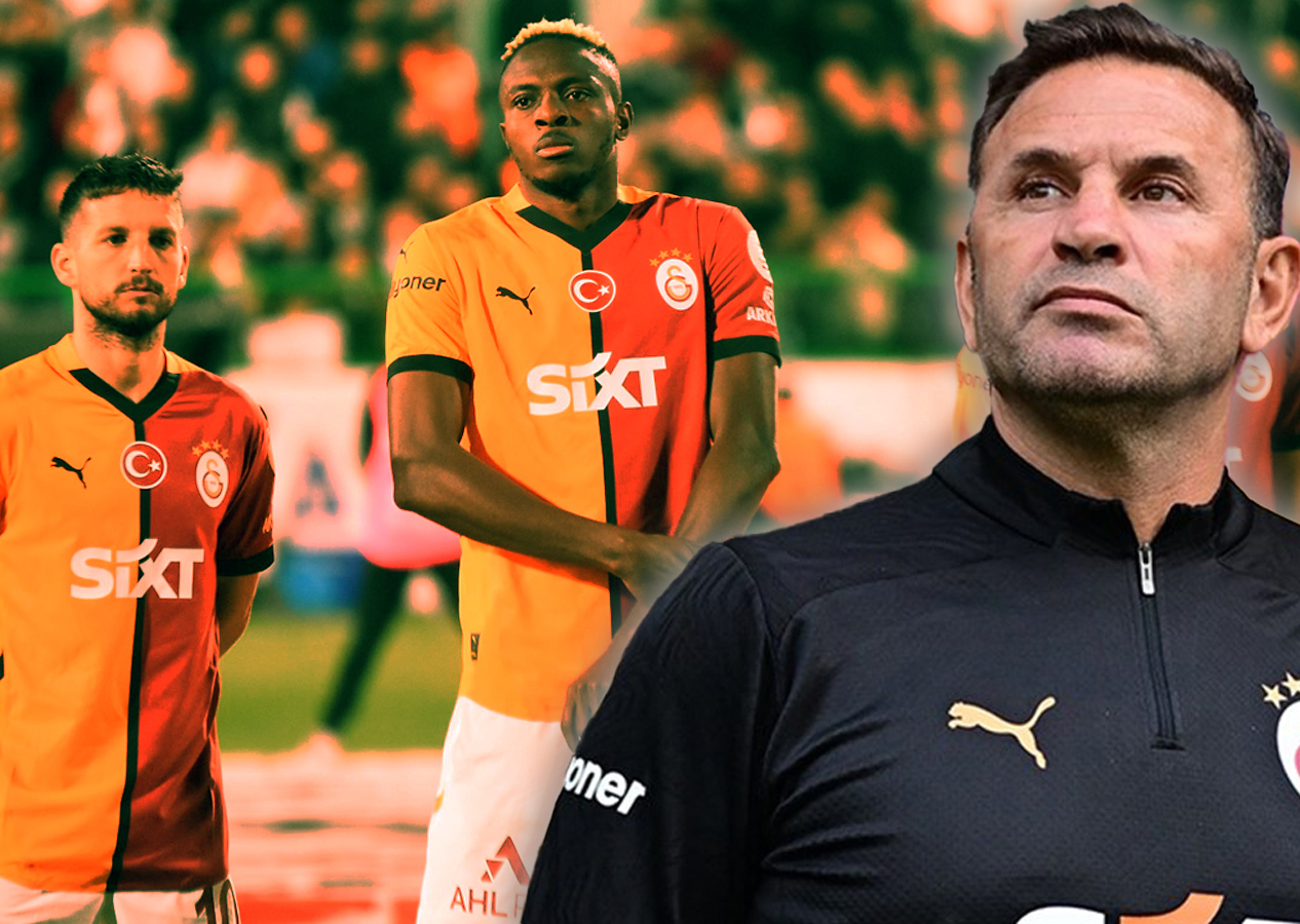 Galatasaray'ın Sivasspor maçı ilk 11'i belli oldu! Okan Buruk sistem değişikliği kararı aldı: Çift forvet buraya kadar, savunma 4'lüye dönüyor...