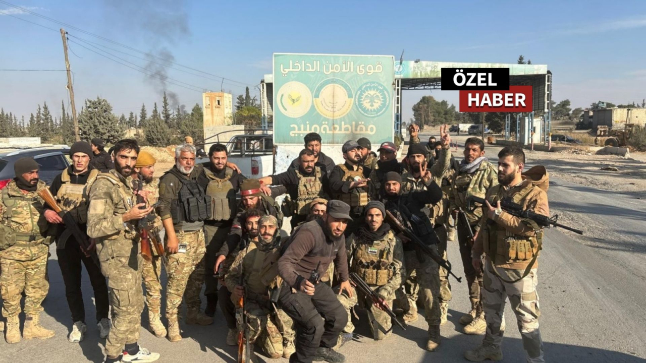 Suriye Milli Ordusu Menbiç’e girdi