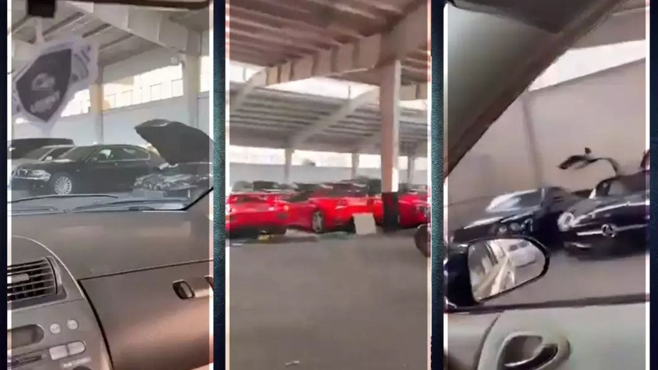 Esad'ın evinde yağma başladı! Otoparkta yok yok! Lüks araçları alıp birer birer götürdüler