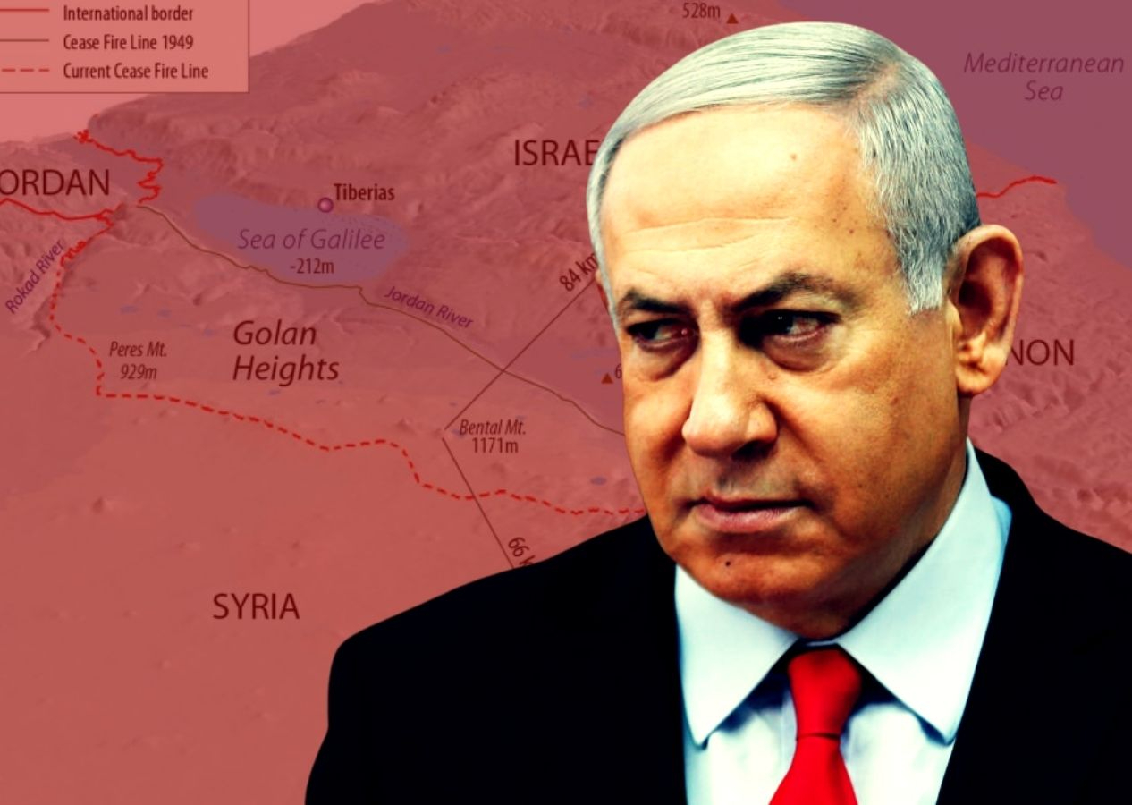 Zalimden yeni emir: Netanyahu Golan Tepeleri'ni işaret etti: Ele geçirin!