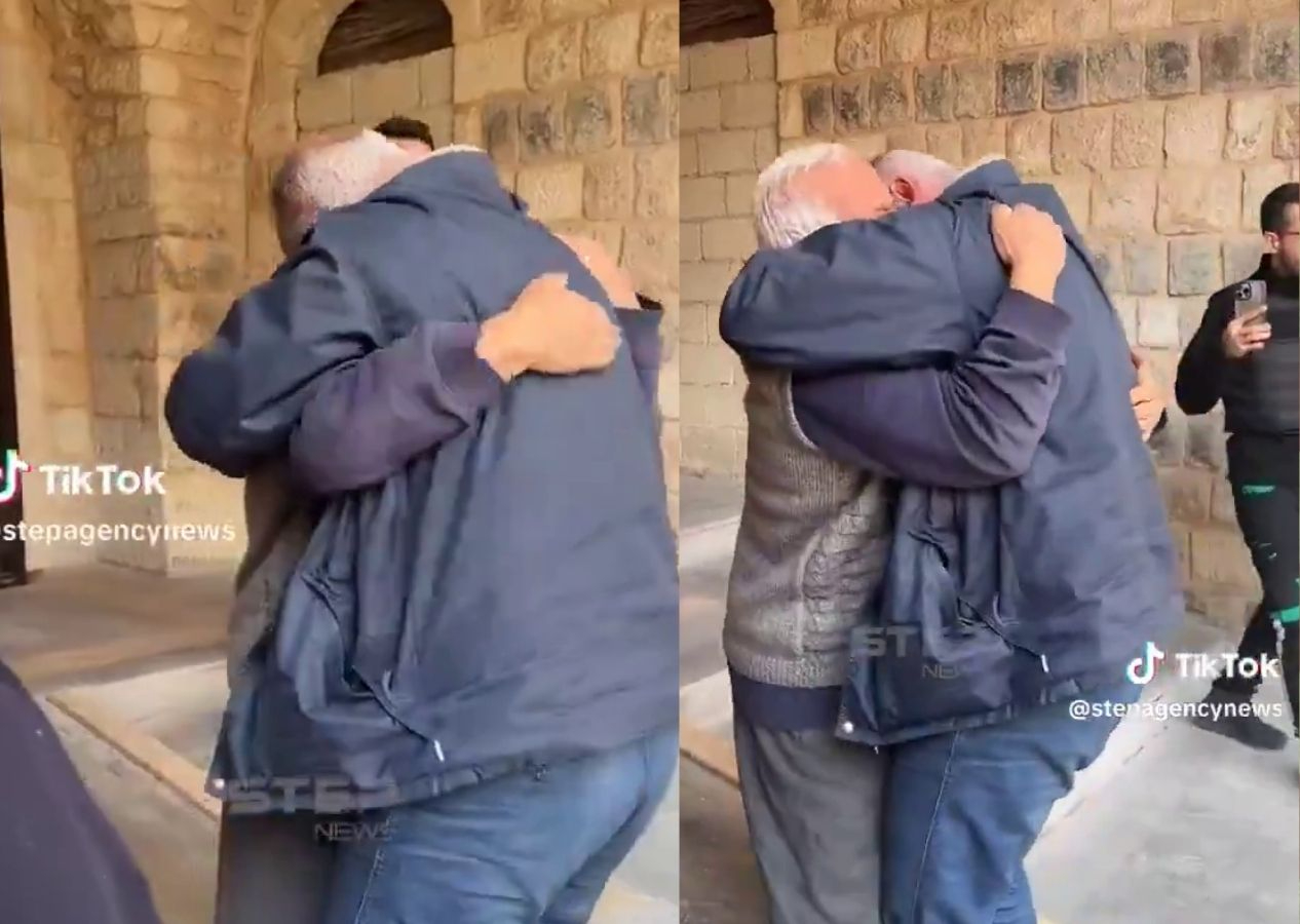 Hama’da yıllar sonra gelen kavuşma: İki kardeşin duygu yüklü buluşması