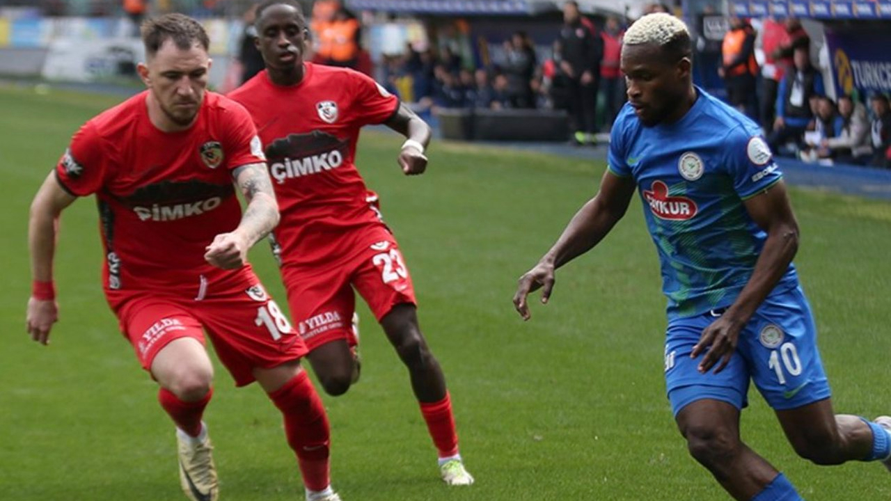 Gaziantep FK Çaykur Rizespor maç özeti ve golleri izle 1-0