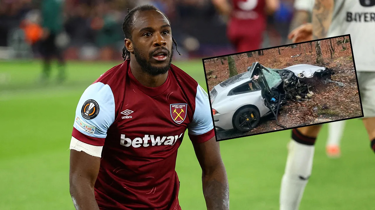 Trafik kazası geçiren ve ayağında kırıklar olan Michail Antonio'dan kötü haber! Futbolu bırakmaya hazırlanıyor