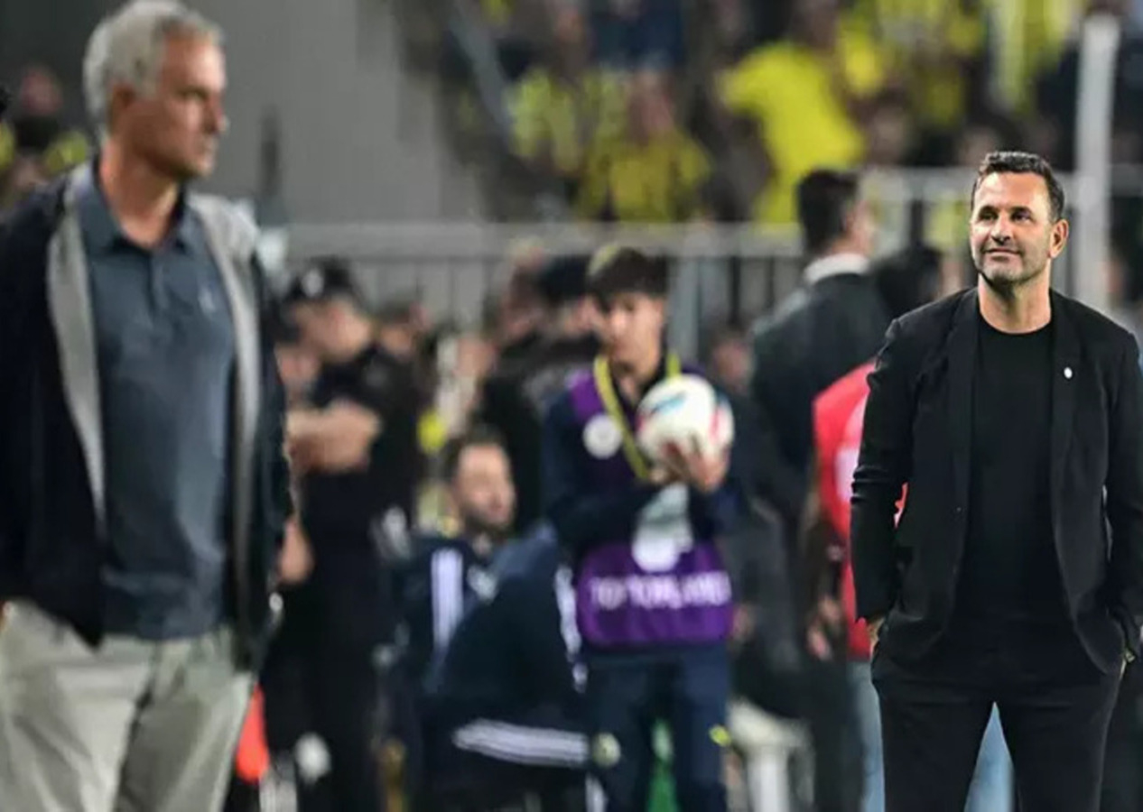 Okan Buruk, Jose Mourinho'nun stratejisini konuştu: Bazen Gülerek geçmek lazım...