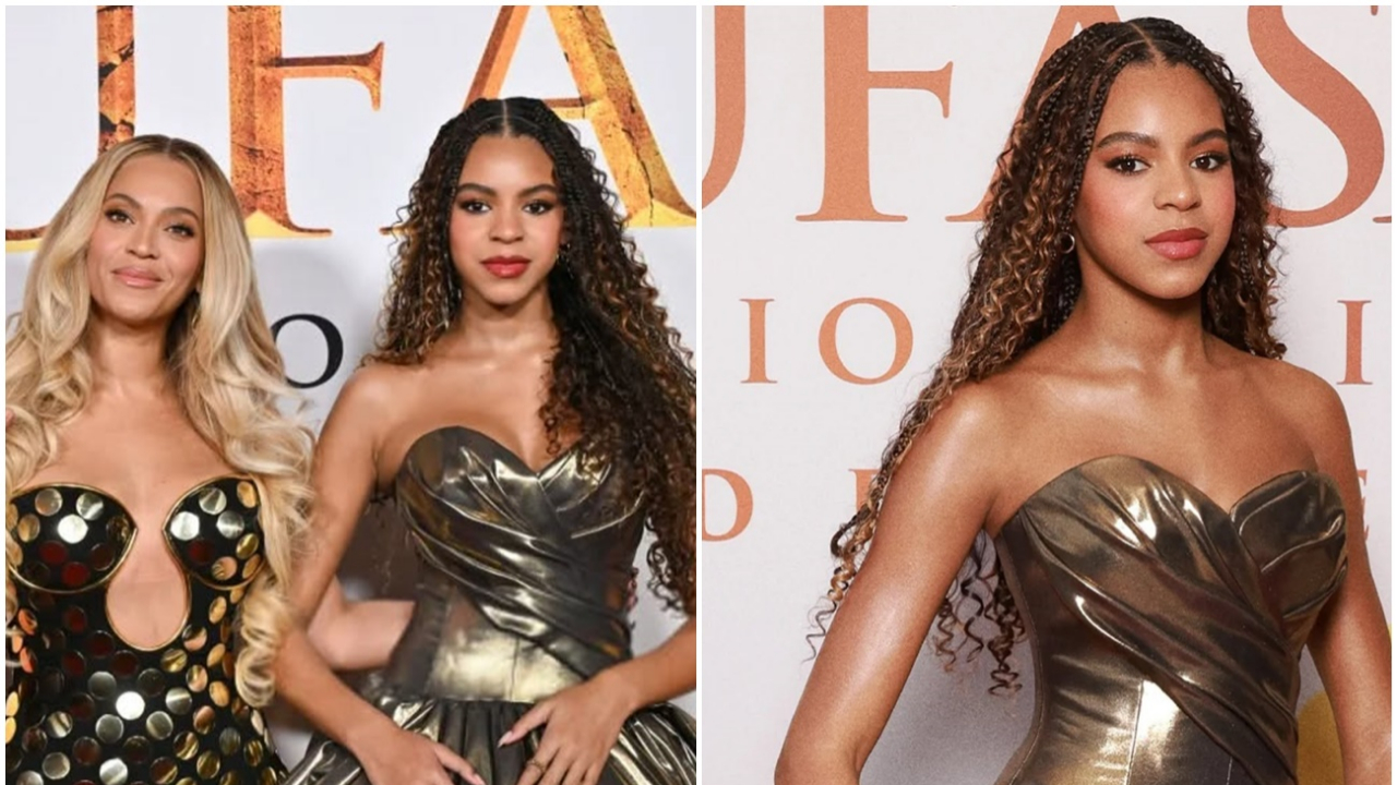 Beyonce'nin 12 yaşındaki kızı Blue Ivy'nin gala tarzı gündemde!