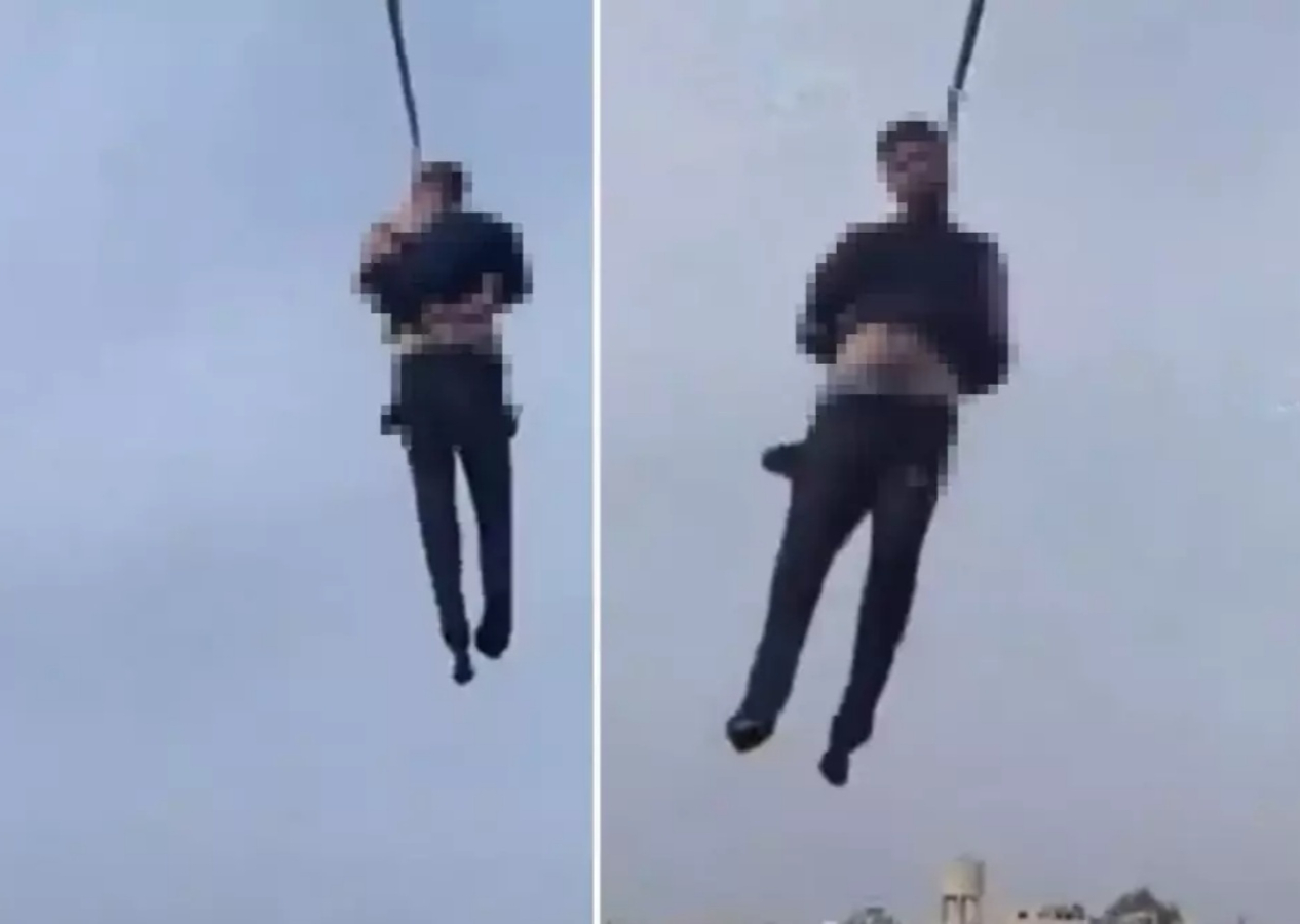 Beşar Esad'ın kuzeni Süleyman Hilal Esad'ı Lazkiye meydanında astılar!