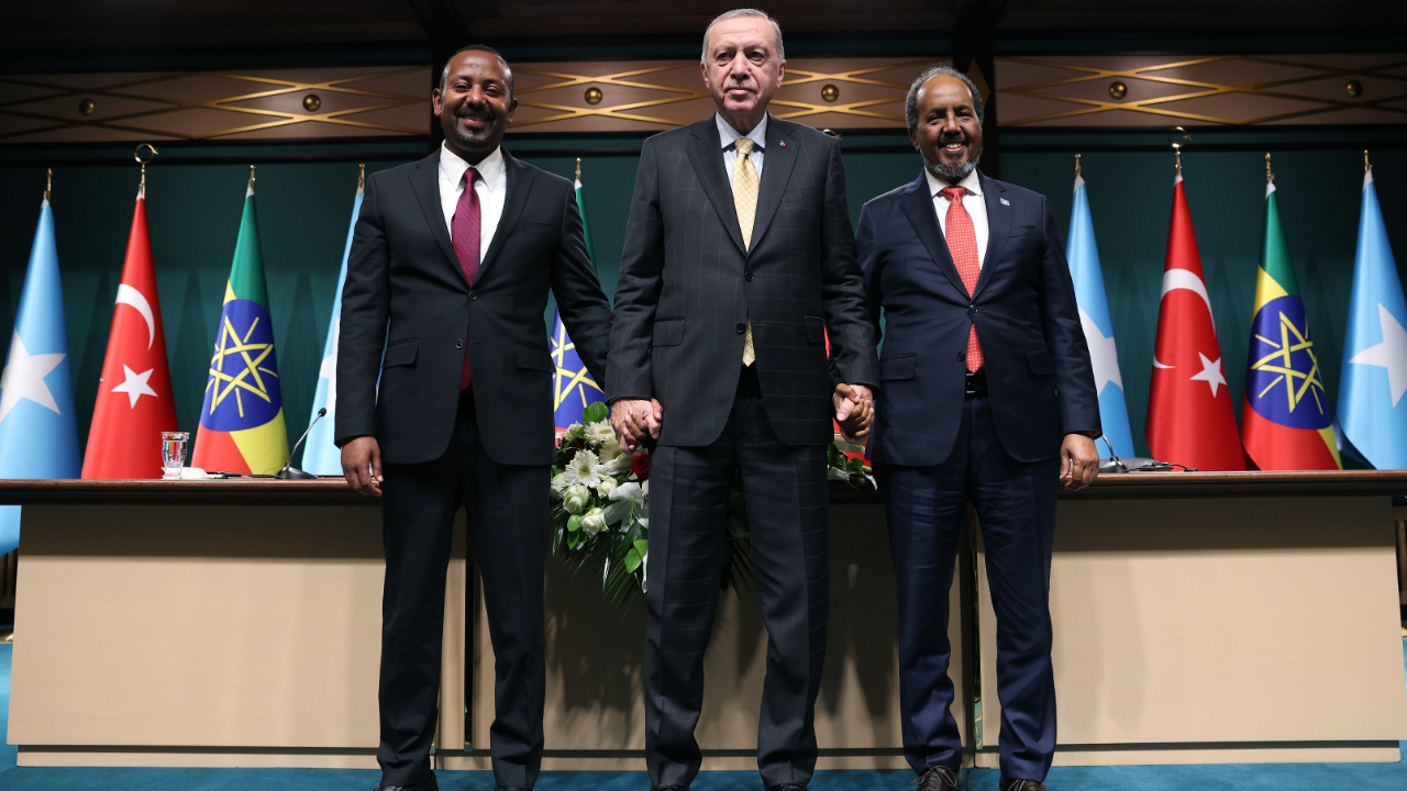 Cumhurbaşkanı Erdoğan devreye girdi! Somali ve Etiyopya Ankara'da uzlaştı