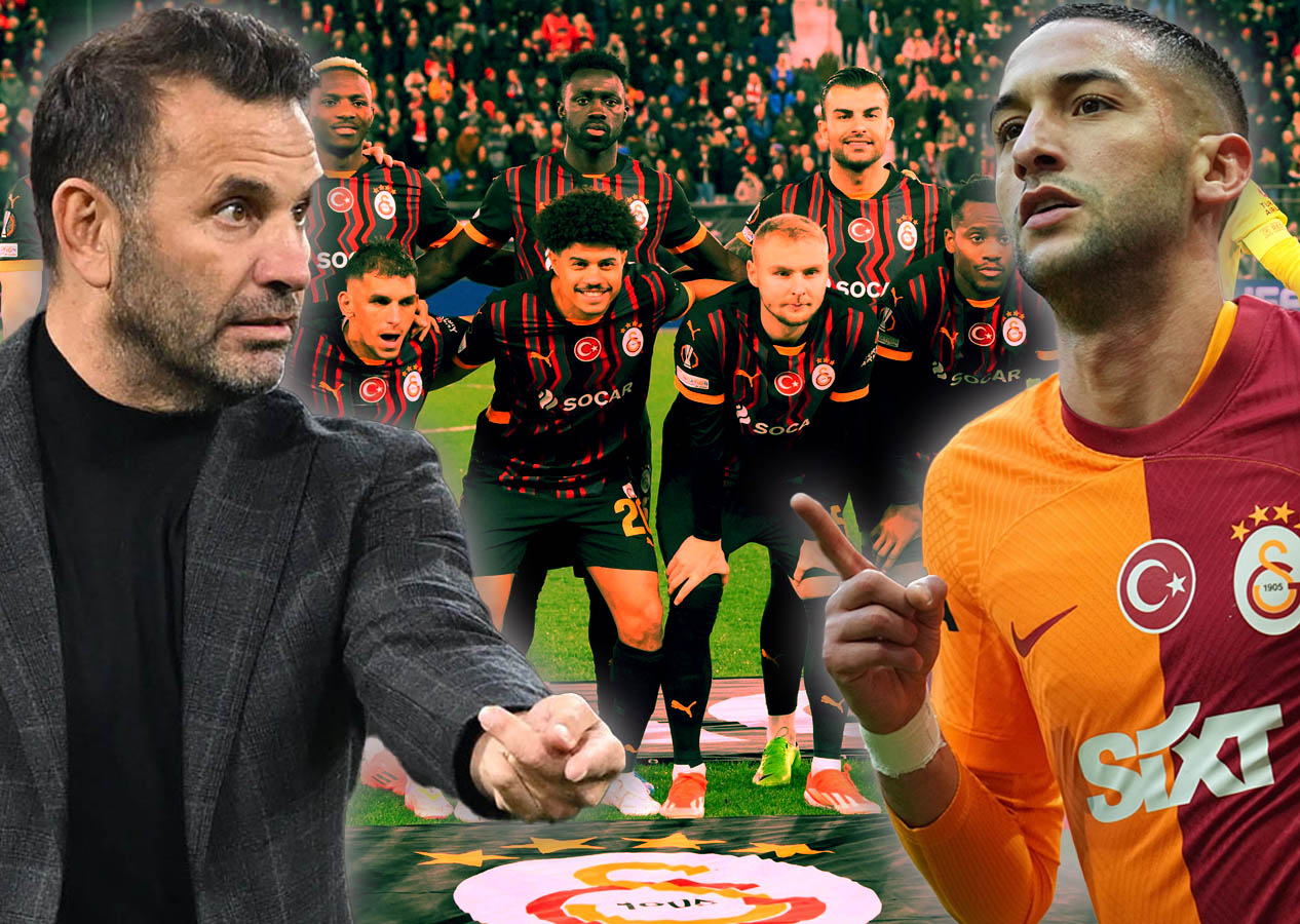 Galatasaray'ın Malmö maçı ilk 11'i belli oldu! Okan Buruk üçlü sistemden vazgeçmiyor: Hakim Ziyech için karar verildi