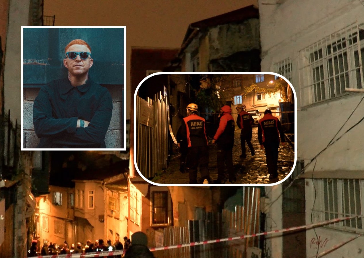 Fatih’te çöken 3 katlı binanın şarkıcı Gökhan Özoğuz'a ait olduğu ortaya çıktı