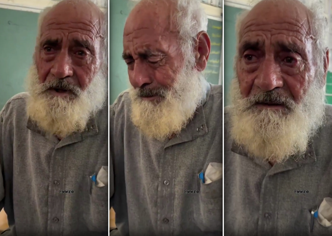 Cibaliye mülteci kampında kalan yaşlı adam zulmü gözyaşlarıyla anlattı: Ailemden 70 kişiyi yaktılar!