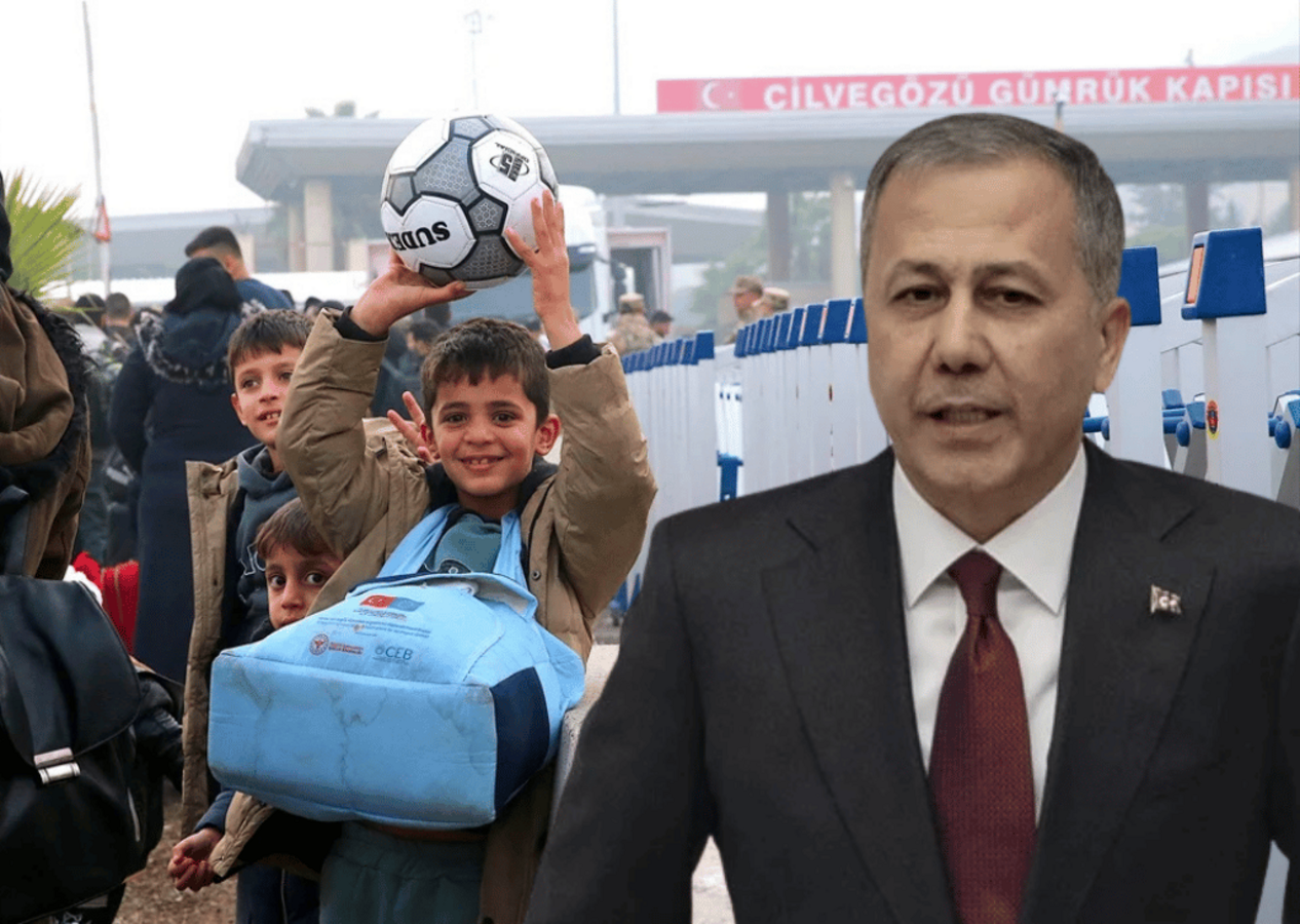 İçişleri Bakanı Ali Yerlikaya açıkladı: Esad rejiminin çökmesinin ardından ülkesine dönen Suriyeli sayısı belli oldu!