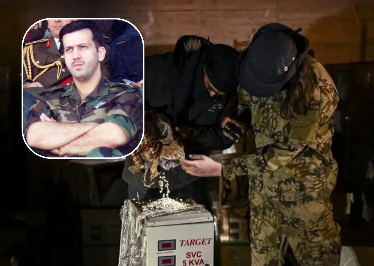Mahir Esad, cips fabrikasını ele geçirip captagon üretti! Depodan metamfetamin, viagralar ve sahte dolarlar da çıktı