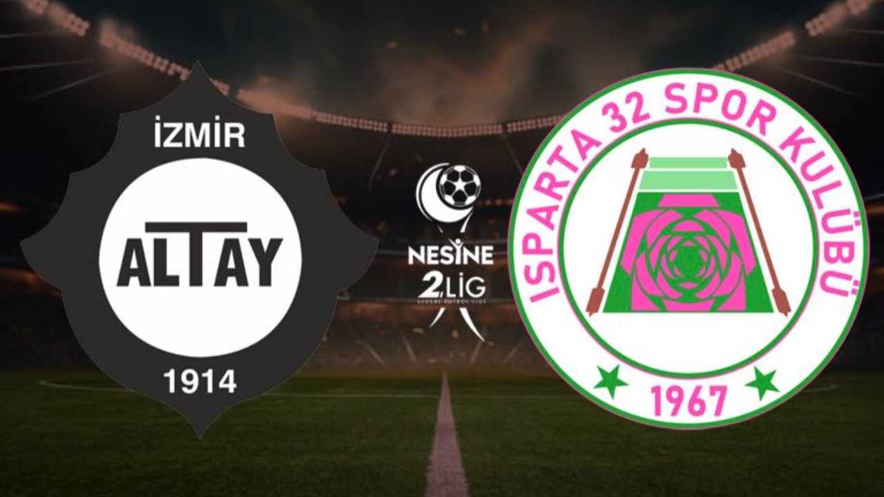 Altay Isparta 32 Spor maçının ön bilgileri