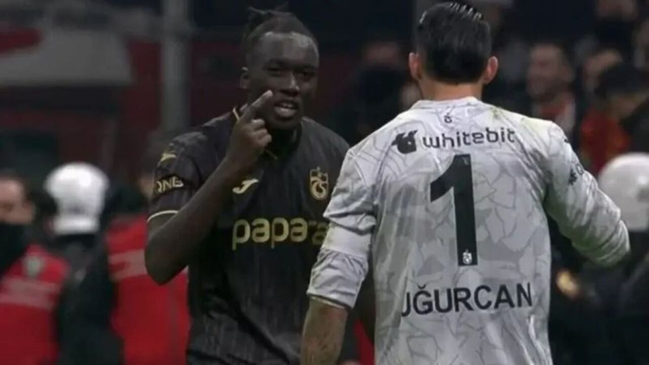 Maç sonu Trabzonsporlu futbolcular arasında tartışma çıktı!