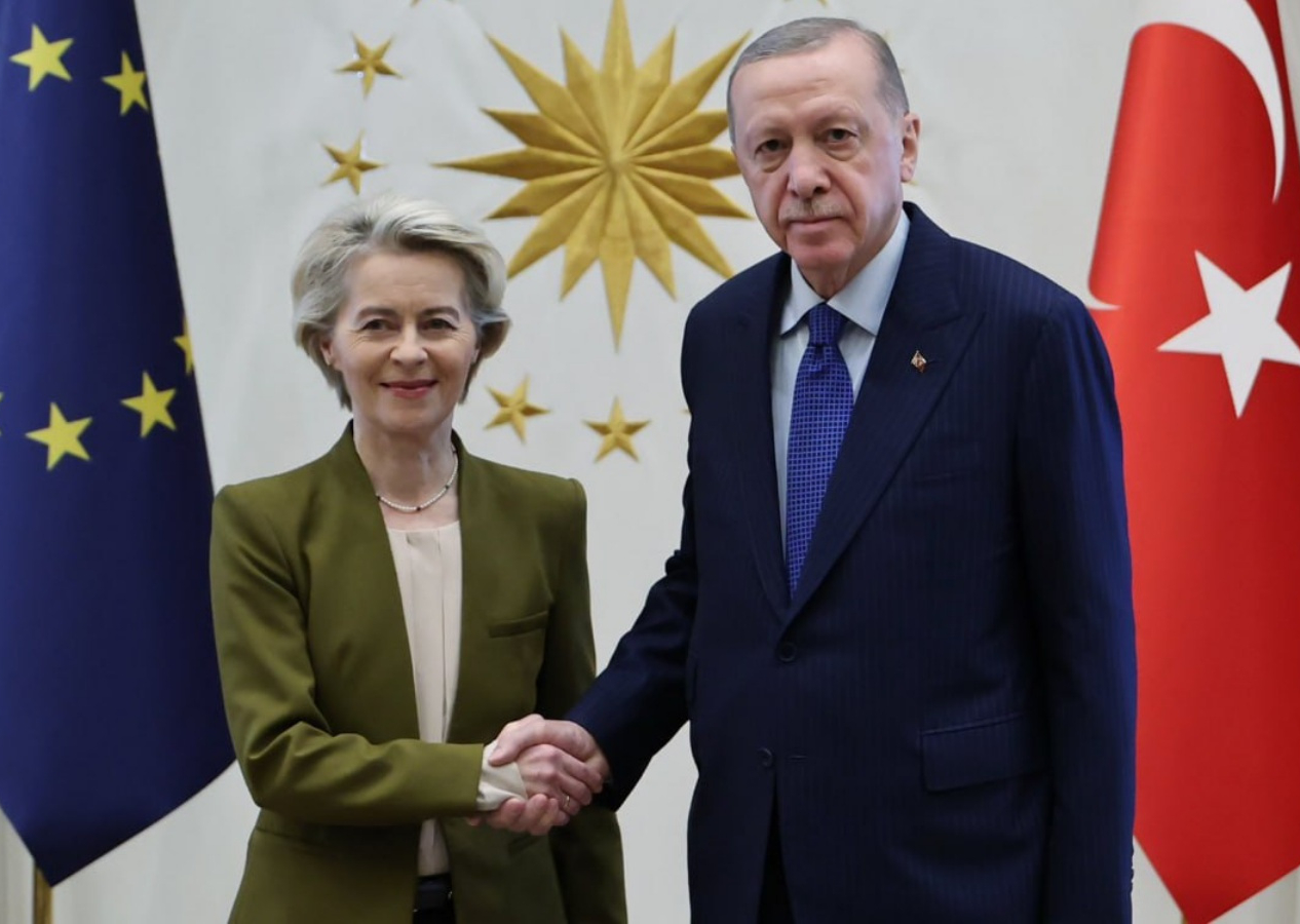 Ankara'da Suriye zirvesi! Cumhurbaşkanı Erdoğan AB Komisyonu Başkanı von der Leyen'i kabul etti