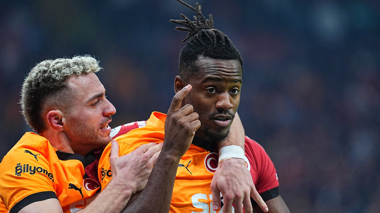 Galatasaray'ın nöbetçi golcüsü Michy Batshuayi yine görev başında