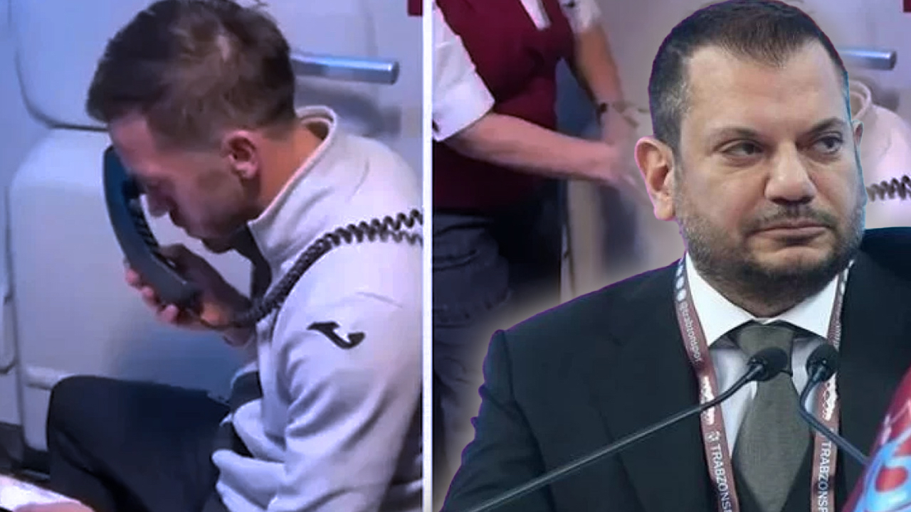 Ertuğrul Doğan'dan Trabzonsporlu futbolculara destek mesajı! Edin Visca Türkçe olarak okudu...