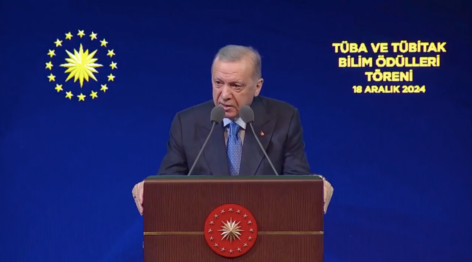 Cumhurbaşkanı Erdoğan'dan TÜBİTAK Ödül Töreni'nde dikkat çeken sözler: Türkiye, Türkiye'den daha büyüktür!