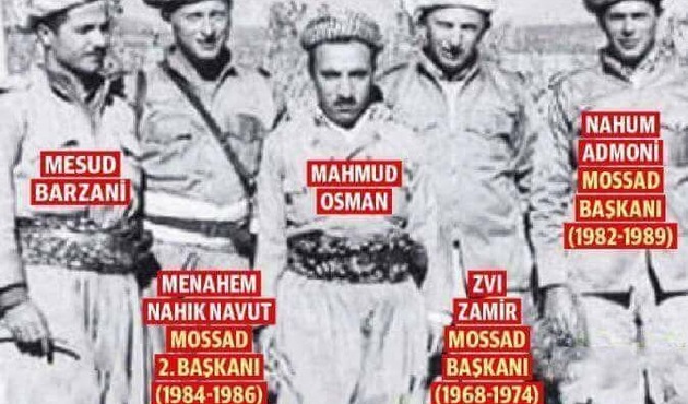 İsrailli general Chori; Kürt Devleti kurmak bizim projemiz...